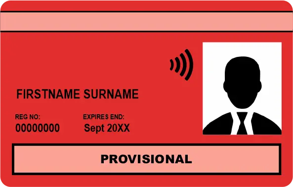 CSCS Red Provisional Card