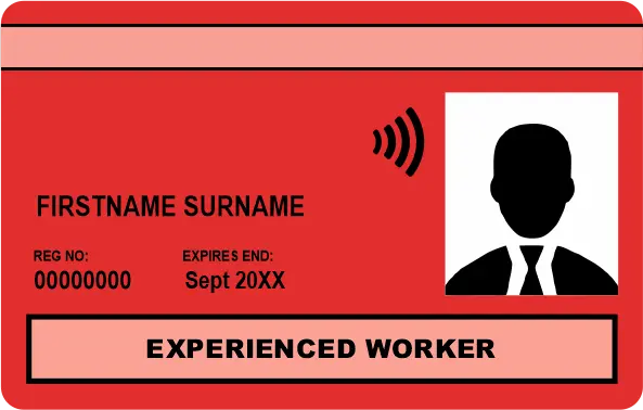 CSCS Red Experienced Card