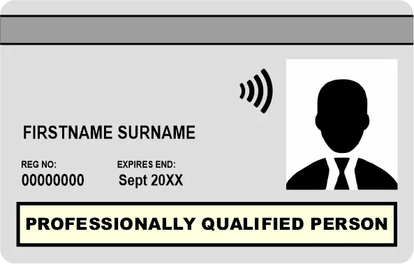CSCS White Professionally Qualified Person Card